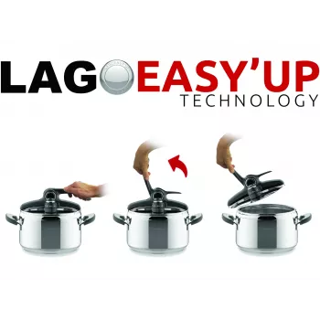 Lagostina Mia Lagoeasy'up 5 l stal nierdzewna