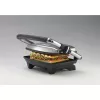 Ariete 1911 Toast & Grill cienki - Nieprzywierająca płyta elektryczna do tostów i kanapek - płyta ryflowana - 1000 W - Srebrna