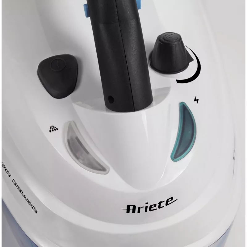 Ariete 4146/02 Cylindryczny oczyszczacz parowy 1,6 l 1500 W Biały, Jasnoniebieski