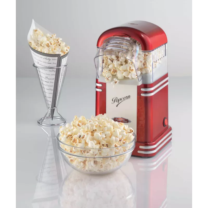 Ariete 2954 popcorn popper Czerwony, Biały 2 min 1100 W