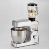 Ariete 1598 Gourmet Professional 7L Metal - mikser planetarny z blenderem - misa ze stali nierdzewnej - 7 l - dzbanek szklany - 1200 watów - 6 prędkości