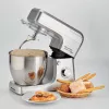 Ariete 1598 Gourmet Professional 7L Metal - mikser planetarny z blenderem - misa ze stali nierdzewnej - 7 l - dzbanek szklany - 1200 watów - 6 prędkości