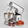 Ariete 1598 Gourmet Professional 7L Metal - mikser planetarny z blenderem - misa ze stali nierdzewnej - 7 l - dzbanek szklany - 1200 watów - 6 prędkości