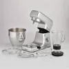 Ariete 1598 Gourmet Professional 7L Metal - mikser planetarny z blenderem - misa ze stali nierdzewnej - 7 l - dzbanek szklany - 1200 watów - 6 prędkości