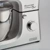 Ariete 1598 Gourmet Professional 7L Metal - mikser planetarny z blenderem - misa ze stali nierdzewnej - 7 l - dzbanek szklany - 1200 watów - 6 prędkości