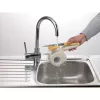 Ariete 457 Gratì Waterproof - Wodoodporna tarka elektryczna - Bezprzewodowa - Można myć pod bieżącą wodą - 2 walce ze stali nierdzewnej - Biało-żółta