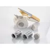 Ariete 457 Gratì Waterproof - Wodoodporna tarka elektryczna - Bezprzewodowa - Można myć pod bieżącą wodą - 2 walce ze stali nierdzewnej - Biało-żółta