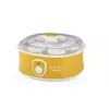 Ariete 617 Yogurella - Elektryczny jogurtownica - 7 szklanych słoików - 1,3 kg domowego jogurtu - 20 W - Biało-żółta