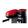 Ekspres do kawy Ariete 1318 Moderna ze zintegrowanym młynkiem, do ziaren i kawy mielonej, spieniacz mleka, dysza do cappuccino, 1 i 2 filiżanki, 1080 W, 800 ml, czerwony