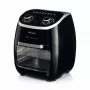 Ariete 4619 Airy Fryer Oven - Frytownica powietrzna i piekarnik elektryczny z rożnem - Obrotowy kosz - Suszarka do żywności - 2000 W - 11 litrów - Stal