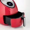 Ariete 4618 Airy Fryer XXL - Frytkownica powietrzna - Smaży 2,5 kg frytek - 7 litrów - Gotowanie bez oleju i tłuszczu - 1800 W - Czerwony