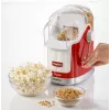 Ariete 2958 Maszyna do popcornu Party Time, maszyna do popcornu z dźwignią, 1100 W, pojemność 600 g, gotowanie gorącym powietrzem bez tłuszczu, czerwony