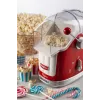 Ariete 2958 Maszyna do popcornu Party Time, maszyna do popcornu z dźwignią, 1100 W, pojemność 600 g, gotowanie gorącym powietrzem bez tłuszczu, czerwony