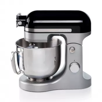 Ariete Moderna Czarny Mixer, mikser stojący, czarny, ubijanie, zagniatanie, mieszanie, 5,5 l, obrotowy, aluminium