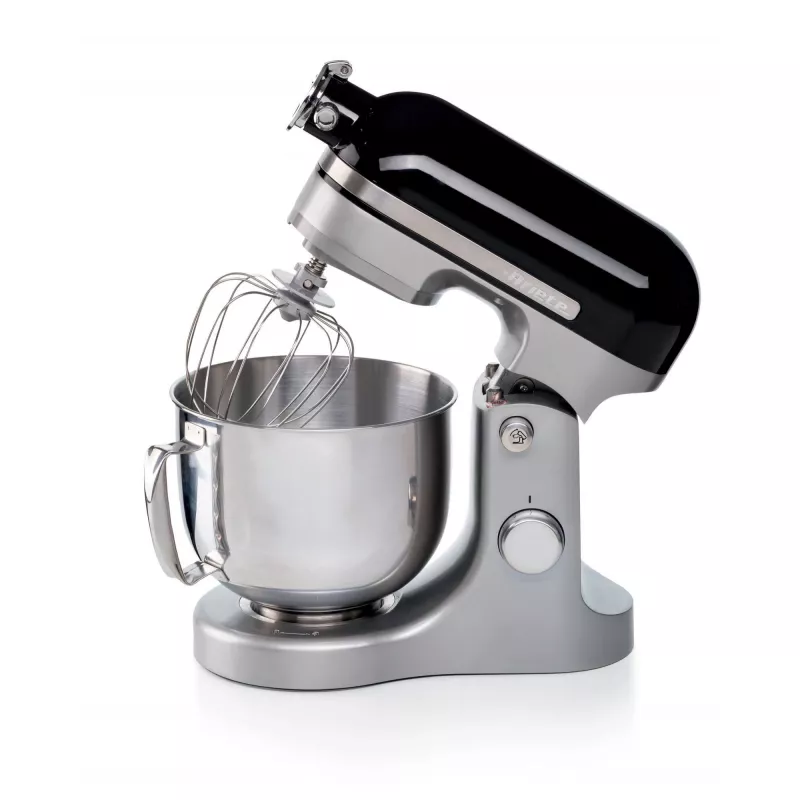 Ariete Moderna Czarny Mixer, mikser stojący, czarny, ubijanie, zagniatanie, mieszanie, 5,5 l, obrotowy, aluminium