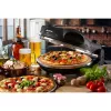 Ariete 917 Piec do pizzy - Pizza w 4 minuty - Kamienna płyta szamotowa z powłoką nieprzywierającą - Maksymalna temperatura 400 ° - 1200 W - Wyłącznik czasowy 30' - Czarny