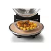 Ariete 917 Piec do pizzy - Pizza w 4 minuty - Kamienna płyta szamotowa z powłoką nieprzywierającą - Maksymalna temperatura 400 ° - 1200 W - Wyłącznik czasowy 30' - Czarny