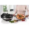 Ariete 917 Piec do pizzy - Pizza w 4 minuty - Kamienna płyta szamotowa z powłoką nieprzywierającą - Maksymalna temperatura 400 ° - 1200 W - Wyłącznik czasowy 30' - Czarny