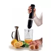 Ariete 602 Blender ręczny Moderna, 1000W, 10 prędkości + turbo, w zestawie akcesoria, Czarny