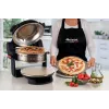 Ariete 927 Pizzeria, podwójny piec do pizzy, 2 pizze w 4 minuty, 2300 W, 2 kamienie szamotowe, 2 termostaty, średnica 32 cm, 5 poziomów pieczenia, 2 łopatki ze stali nierdzewnej, czerwony