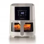 Ariete 4626 Airy Fryer 6L, frytkownica beztłuszczowa, 1300 W, pojemność 6 l, pojemność gotowania 2,5 kg, 8 programów ustawionych, temperatura do 200°, przezroczysty kosz do kontroli gotowania, czarny