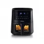 Ariete 4633, Frytkownica powietrzna 4L, 1400W, Pojemność 4L, 9 programów, Funkcja Shake and Grill, Temperatura do 200°C, Czarny