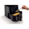 Ariete 4633, Frytkownica powietrzna 4L, 1400W, Pojemność 4L, 9 programów, Funkcja Shake and Grill, Temperatura do 200°C, Czarny