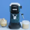 Ekspres do kawy Ariete 1399 Espresso, do kawy mielonej i saszetek ESE, 1300 W, pojemność 1,1 l, ciśnienie 15 barów, filtry na 1, 2 filiżanki i saszetki ESE, Cappuccino, Biały