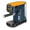 Ekspres do kawy Ariete 1399 Espresso, do kawy mielonej i saszetek ESE, 1300 W, pojemność 1,1 l, ciśnienie 15 barów, filtry na 1, 2 filiżanki i saszetki ESE, Cappuccino, żółty
