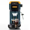 Ekspres do kawy Ariete 1399 Espresso, do kawy mielonej i saszetek ESE, 1300 W, pojemność 1,1 l, ciśnienie 15 barów, filtry na 1, 2 filiżanki i saszetki ESE, Cappuccino, żółty