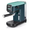 Ekspres do kawy Ariete 1399 Espresso, do kawy mielonej i saszetek ESE, 1300 W, pojemność 1,1 l, ciśnienie 15 barów, filtr na 1 i 2 filiżanki oraz saszetki ESE, Cappuccino, zielony