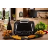 Ariete 4635 Air Fryer Grill, frytkownica powietrzna i grill, grill do steków, 1700 W, pojemność 8 l, smażenie i grillowanie, 8 funkcji gotowania, timer, czarny