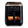 Ariete 4636 Air fryer z steam function + Grill, 1700W, Dehydrating function, 10 cooking functions, Transparent basket, Timer, Czarny