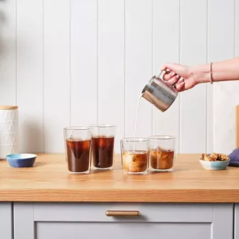 De’Longhi SC319 szklanka do kawy przezroczysta 2 szt. 490 ml