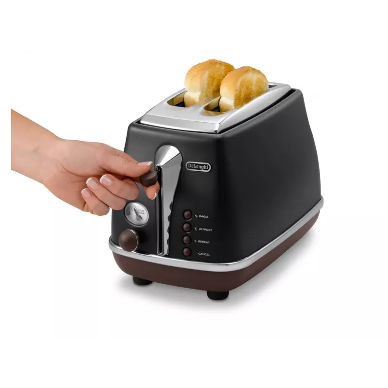 De’Longhi 2103.BK 6 2 kromki 900 W Czarny