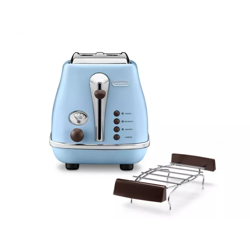 De’Longhi CTOV 2103.AZ toster 2 kromki 900 W niebieski