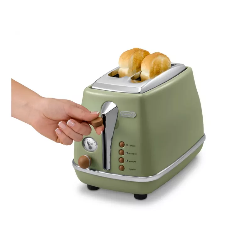 De’Longhi 2103.GR 2 kromki 900 W Zielony