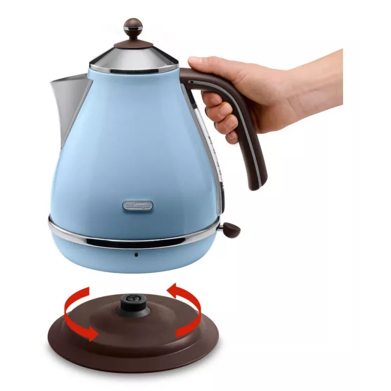 De’Longhi KBOV 2001.AZ czajnik elektryczny 1,7 l 2000 W niebieski