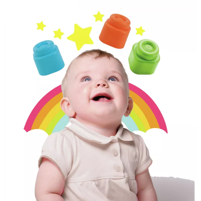Clementoni Clemmy Torba 20, 0,6 roku/ów, 20 szt., Guma