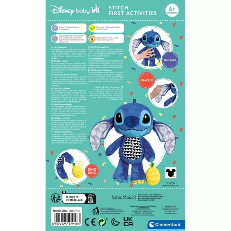 Pluszowa zabawka Clementoni Disney Baby 17918