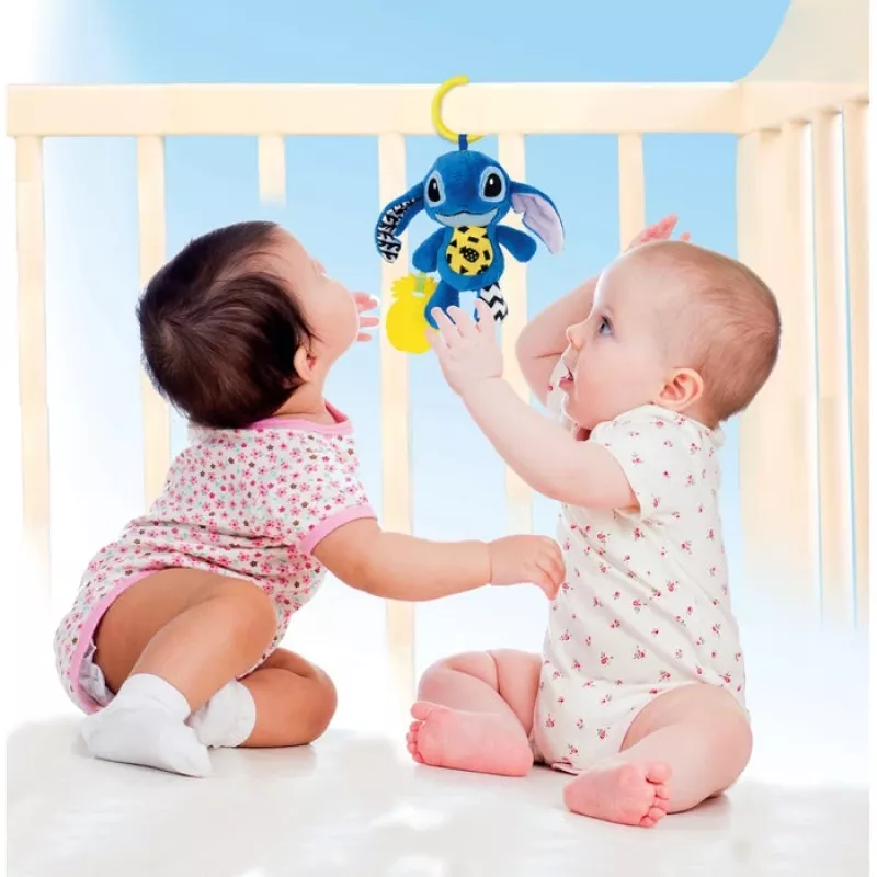 Clementoni Disney Baby Stitch Soft Rattle zabawka wisząca dla niemowląt