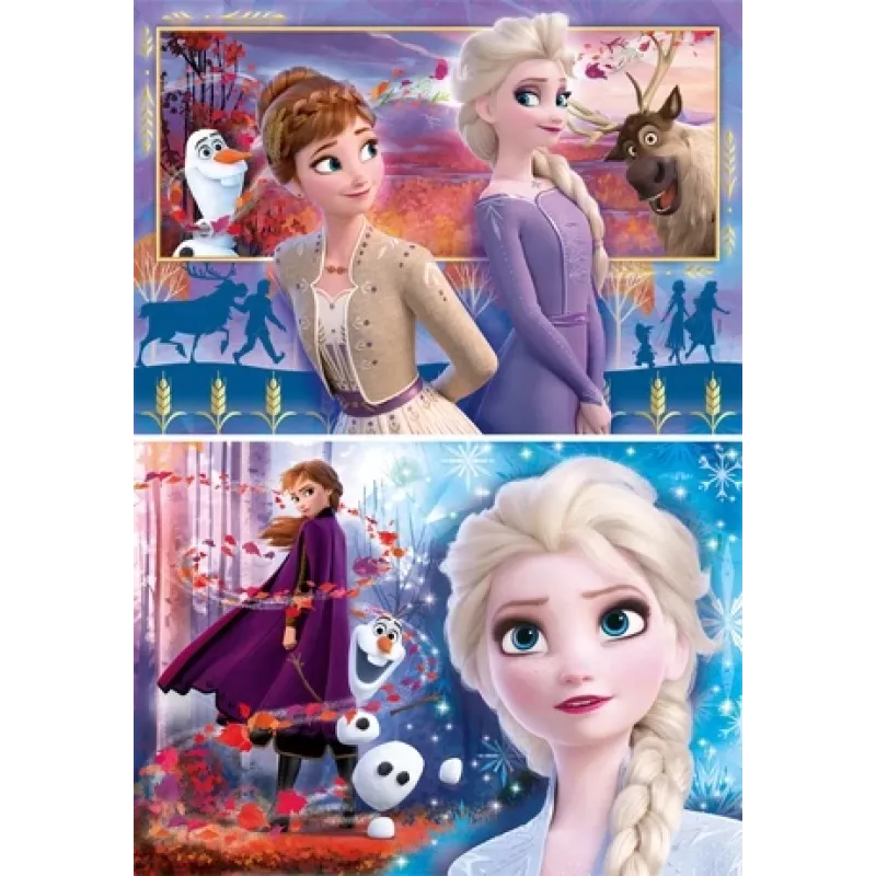 Clementoni Kraina Lodu 2 Puzzle 60 szt. Filmy/Seriale