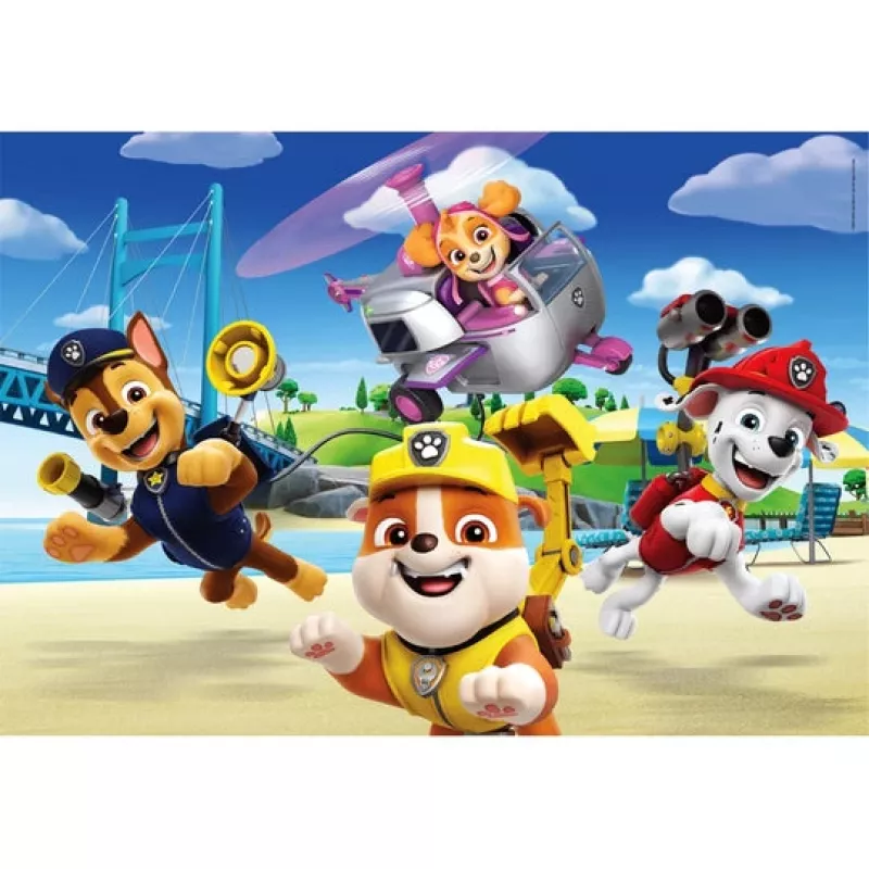 Clementoni Supercolor Paw Patrol Puzzle 60 szt. Kreskówki