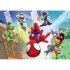 Clementoni Puzzle 2x60 elementów, Spidey i Superkumple (21625)