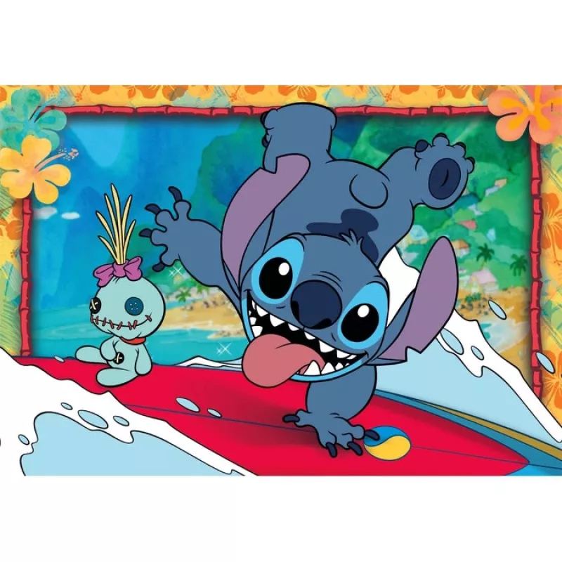 Clementoni Supercolor Puzzle 2x20 elementów, Disney Stitch (24809)