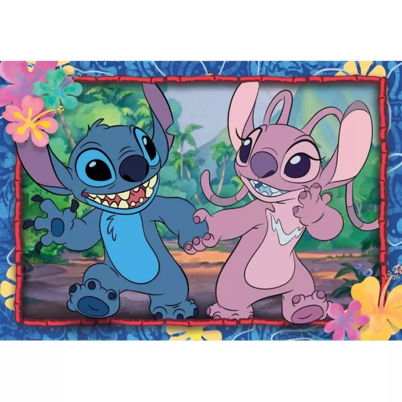 Clementoni Supercolor Puzzle 2x20 elementów, Disney Stitch (24809)