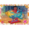 Clementoni Supercolor Puzzle 2x60 elementów, Stitch (24822)