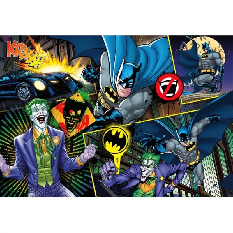 Clementoni Supercolor 25031 puzzle Puzzle 104 szt. Komiksy