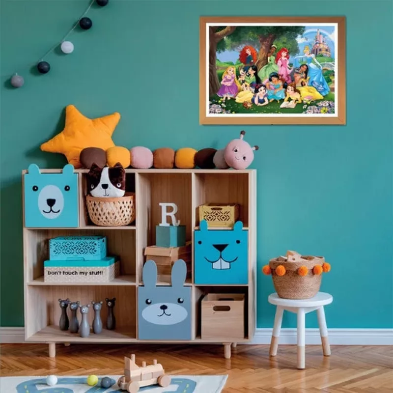 Clementoni Supercolor Disney Princess Puzzle 104 szt. Kreskówki
