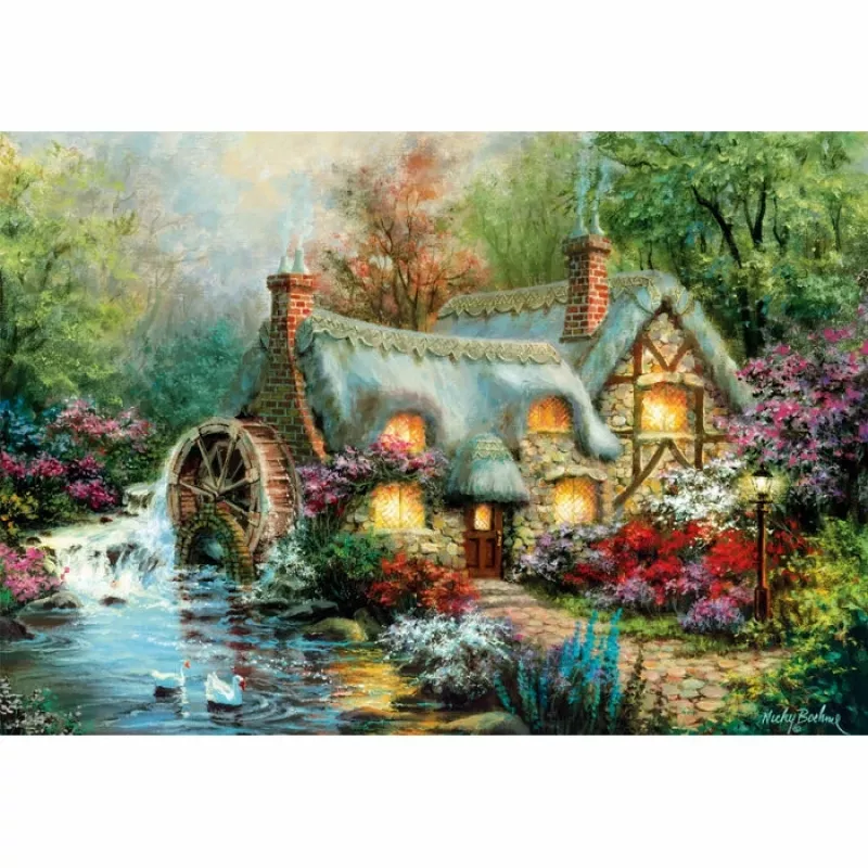 Clementoni High Quality Collection Country Retreat Puzzle 1500 szt. Sztuka